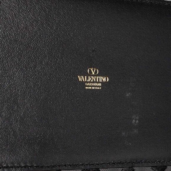 Valentino Black Mesh Fabric Le Troisieme Tote Bag - Picture 9 of 10